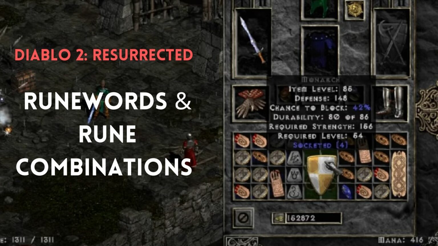 Diablo Resurrected Runewords List And All Rune Combinations The