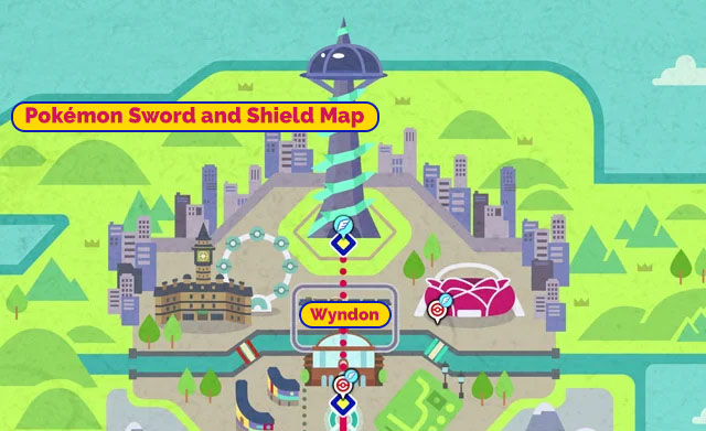 Pokémon Sword And Shield Map And Locations Guide The West News