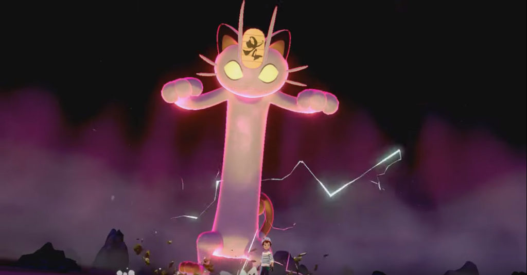 Where to find Gigantamax Meowth in Pokémon Sword and Shield