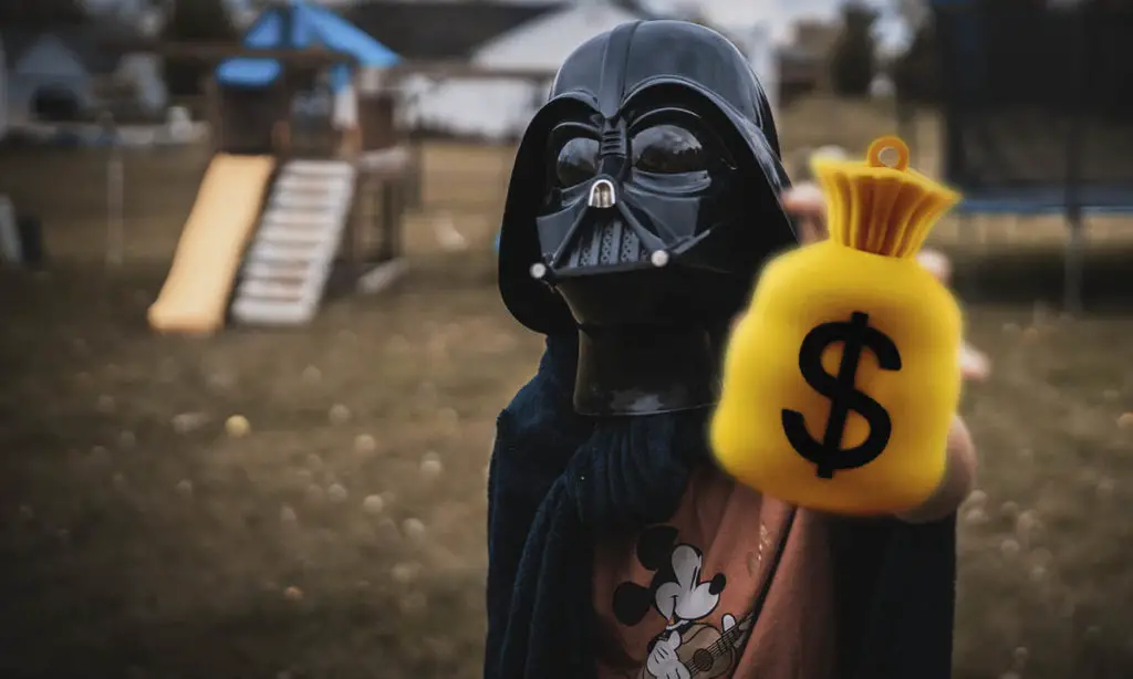 A lottery winner in Jamaica claims $95 million dressed as Darth Vader