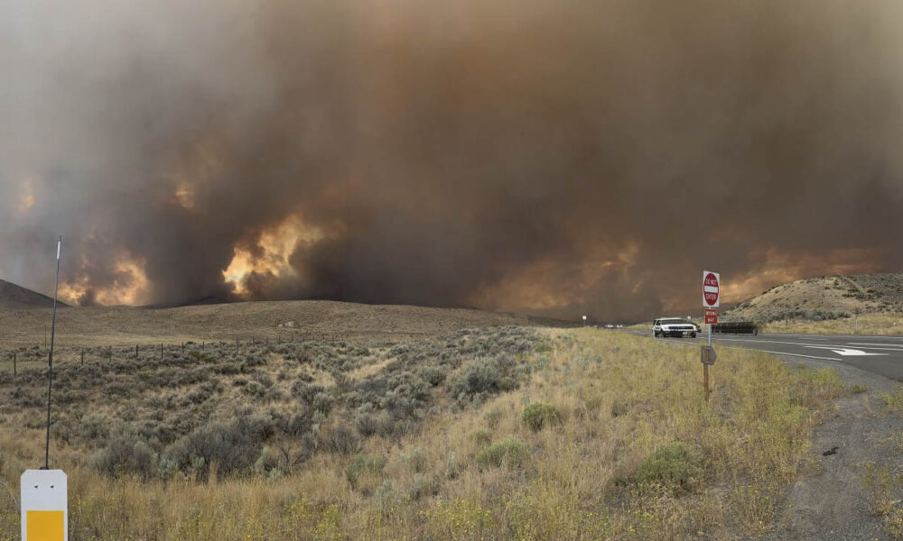 Rare Firenado Warning For Wildfire Burning Near Loyalton The West News 2699