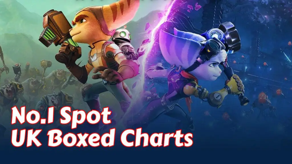 Ratchet & Clank- Rift Apart claims No.1 spot after PS5 stock boost | UK Boxed Charts