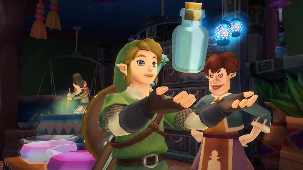 Zelda- Skyward Sword HD guide — Empty Bottle locations