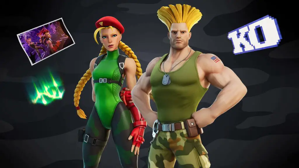 How to get Street Fighter’s Guile and Cammy in Fortnite