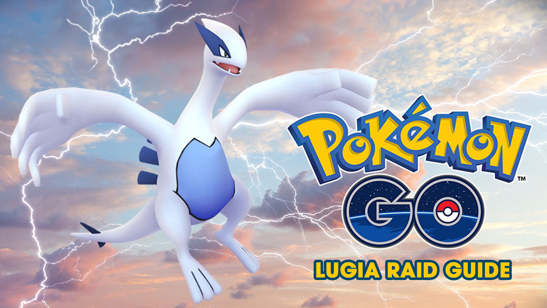 Pokemon Lugia Raid guide counters moveset and weakness