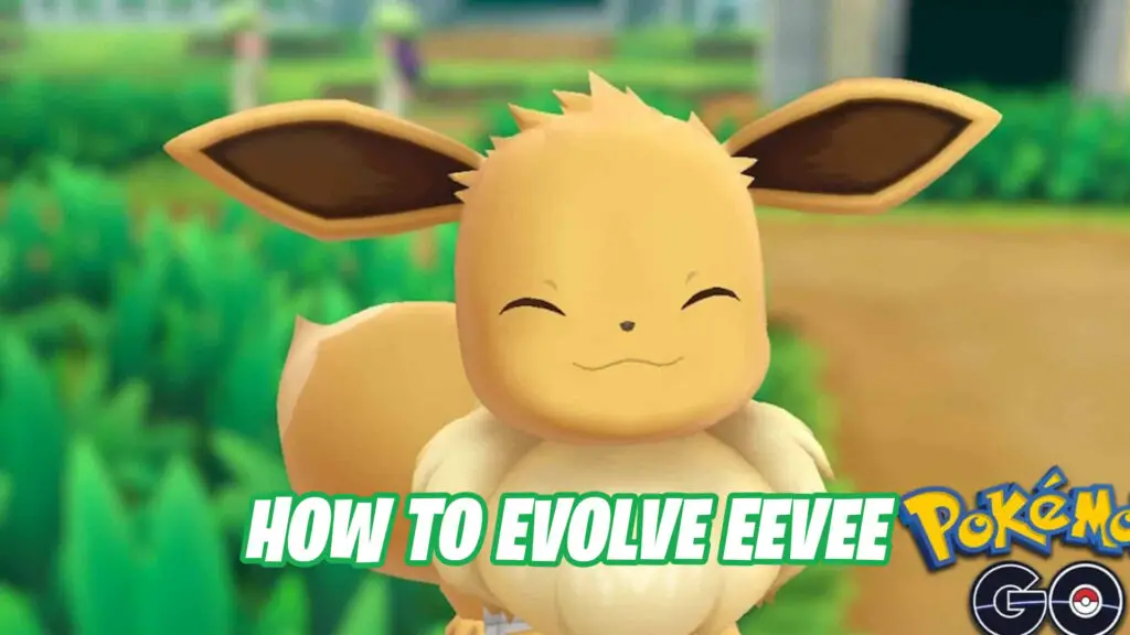 How to evolve Eevee