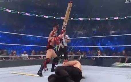 Roman Reigns def. Finn Balor—WWE Universal Championship