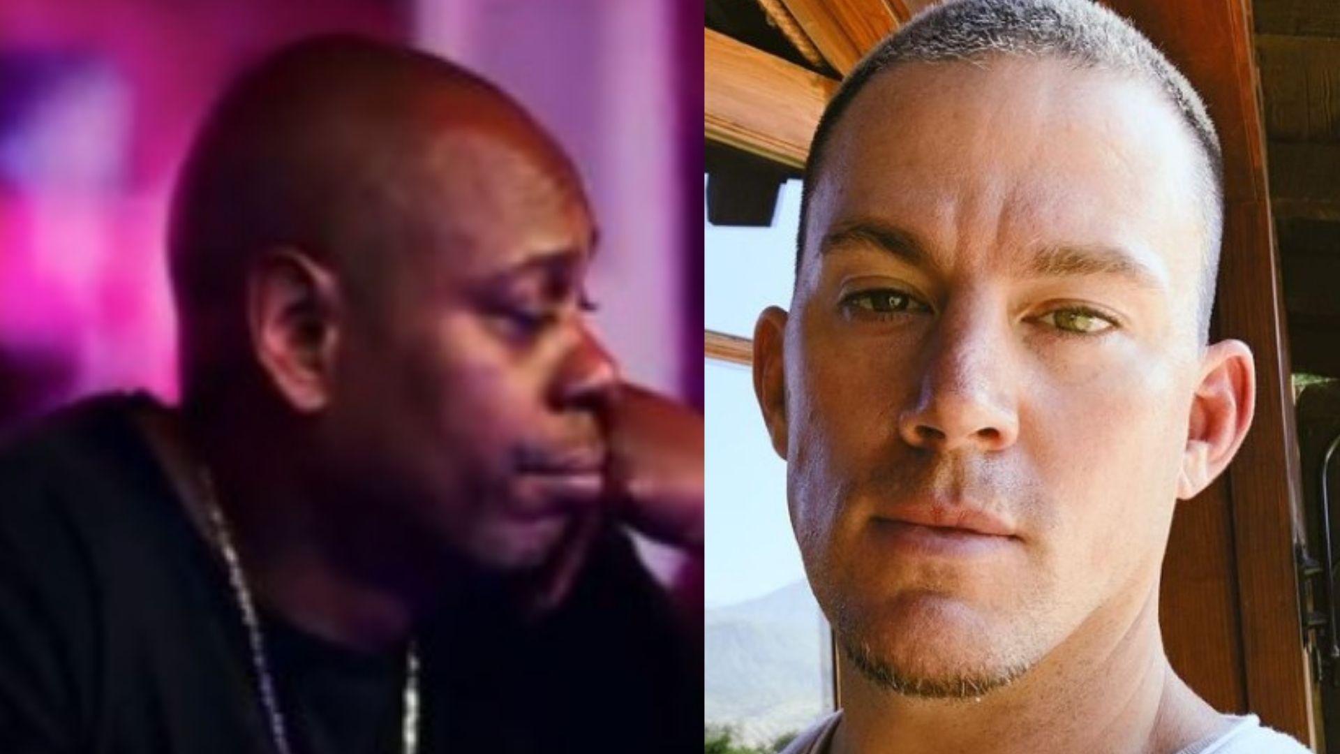 Dave Chapelle and Channing Tantum