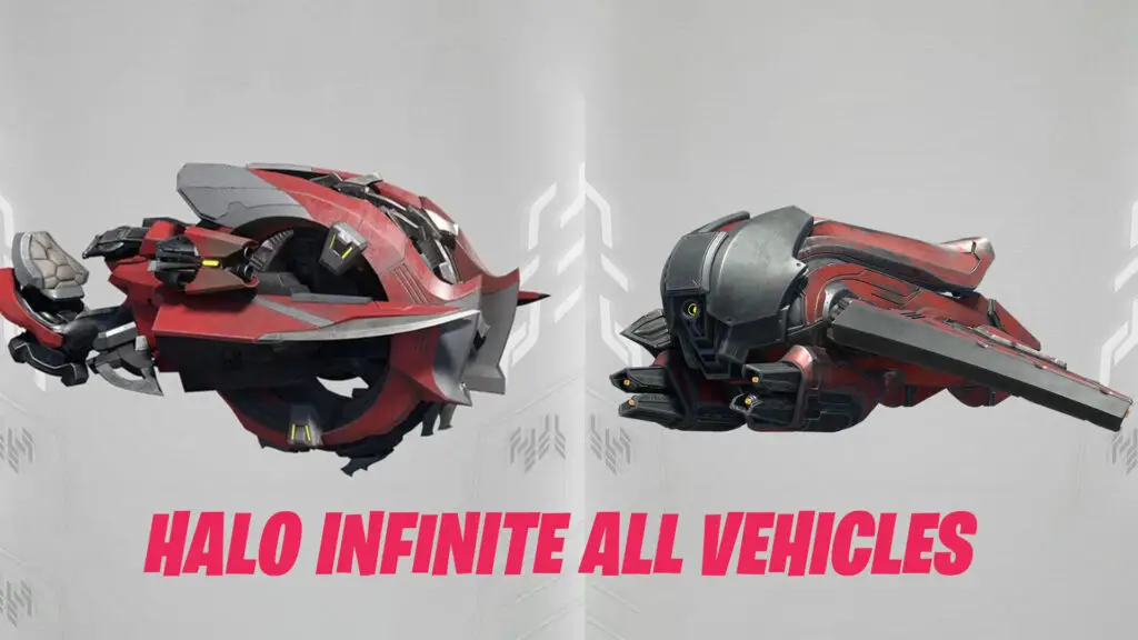 Halo Infinite all vehicles