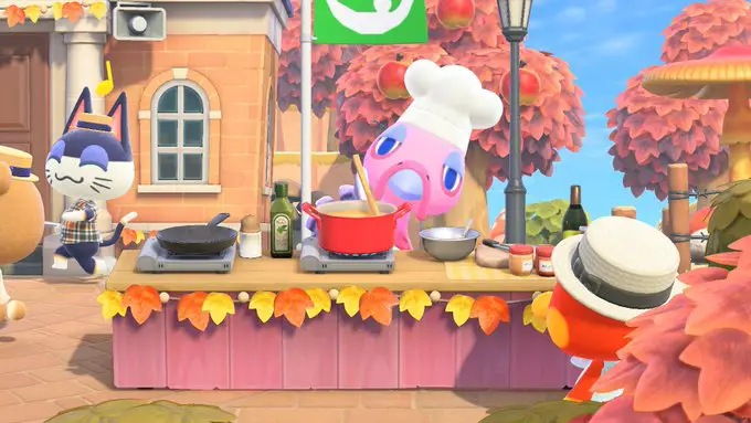 Thanks giving day Animal Crossing