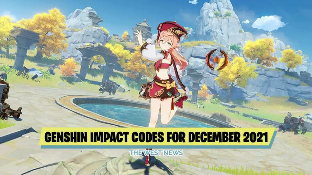 Genshin Impact Codes For December 2021