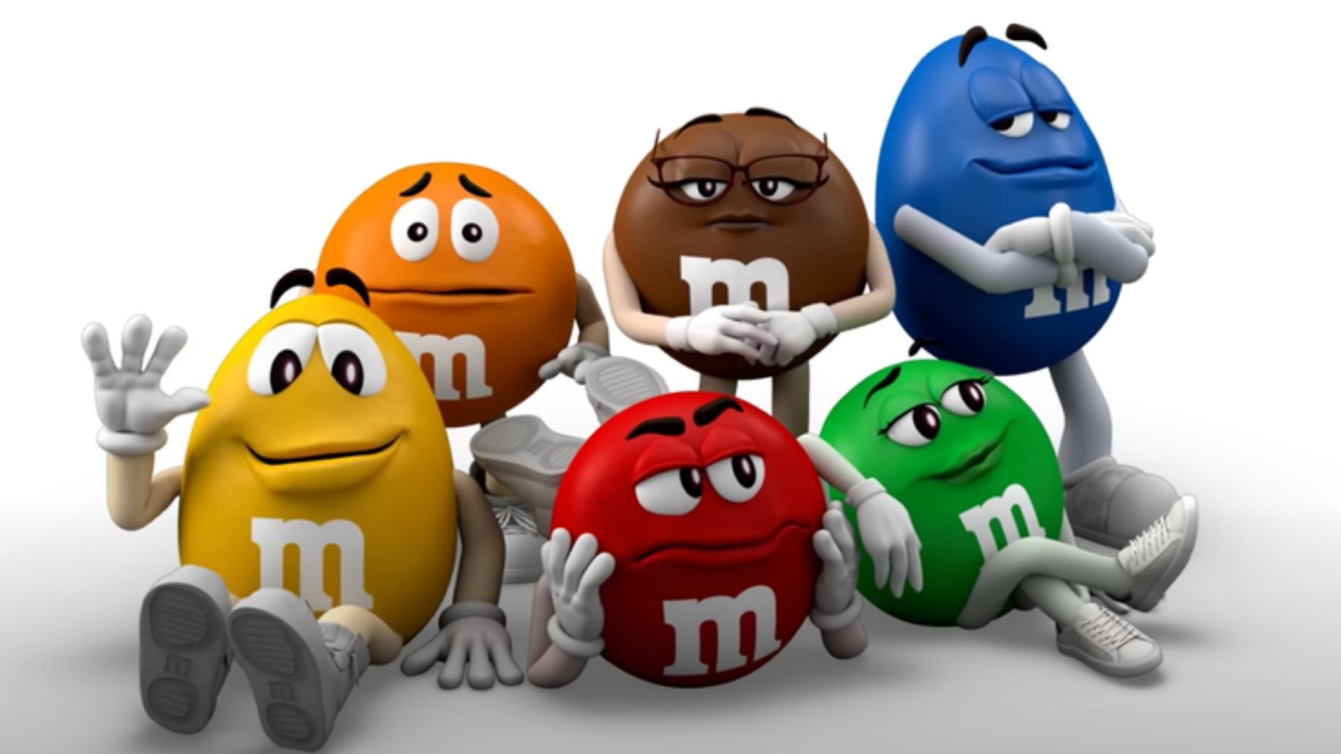 M&M's New Colors, Shoes, and Personalities for Characters