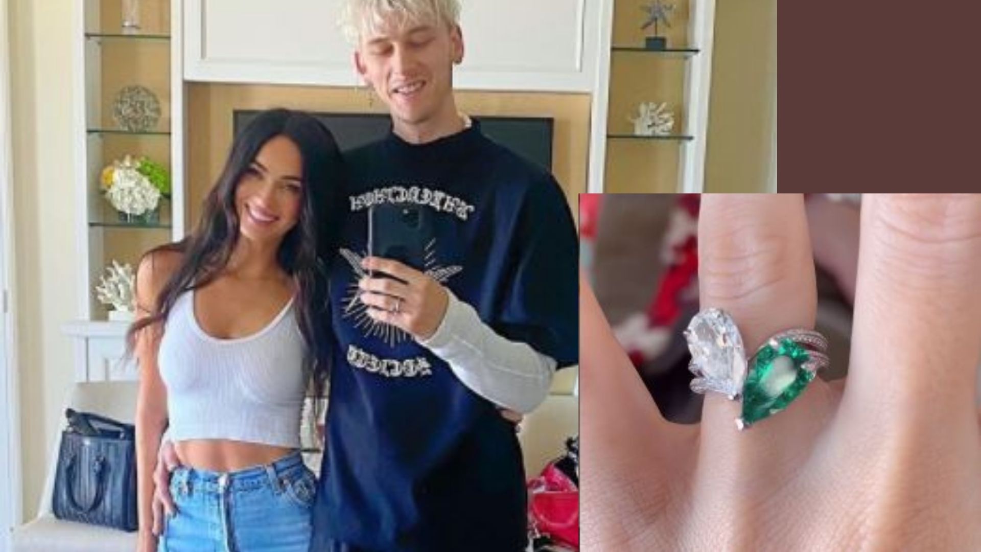 Megan Fox's Engagement Ring is designed So It ‘Hurts’ To remove, Says MGK