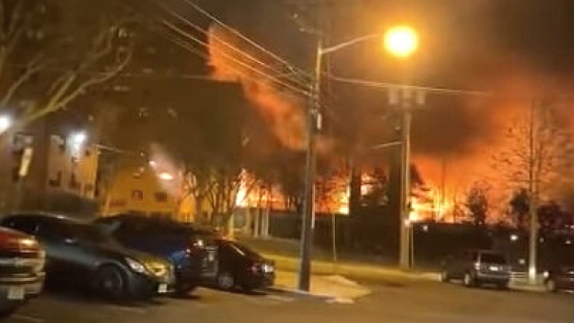 Passaic, NJ Resident Evacuated As an 11-alarm Chemical Fire Rages Downtown