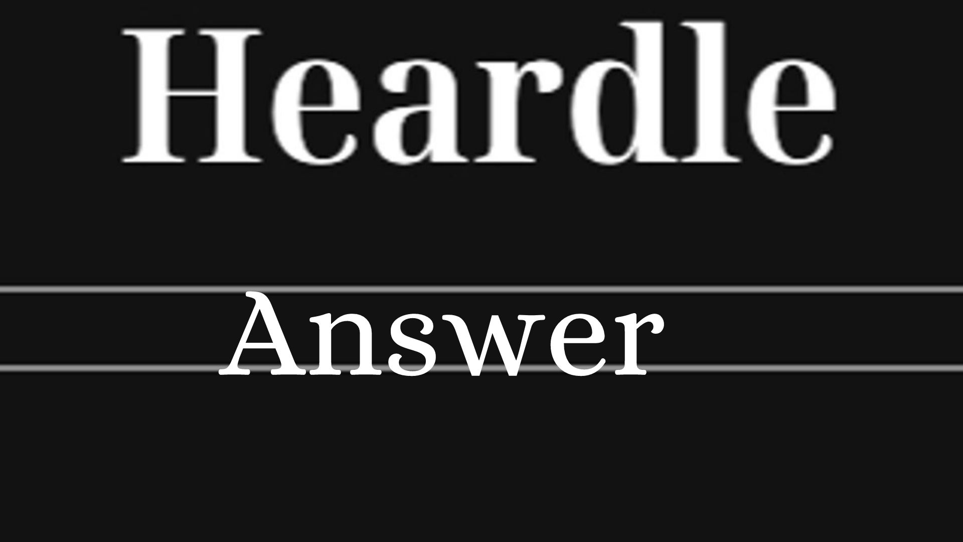 What Is Heardle Answer For Today March 14 Monday?