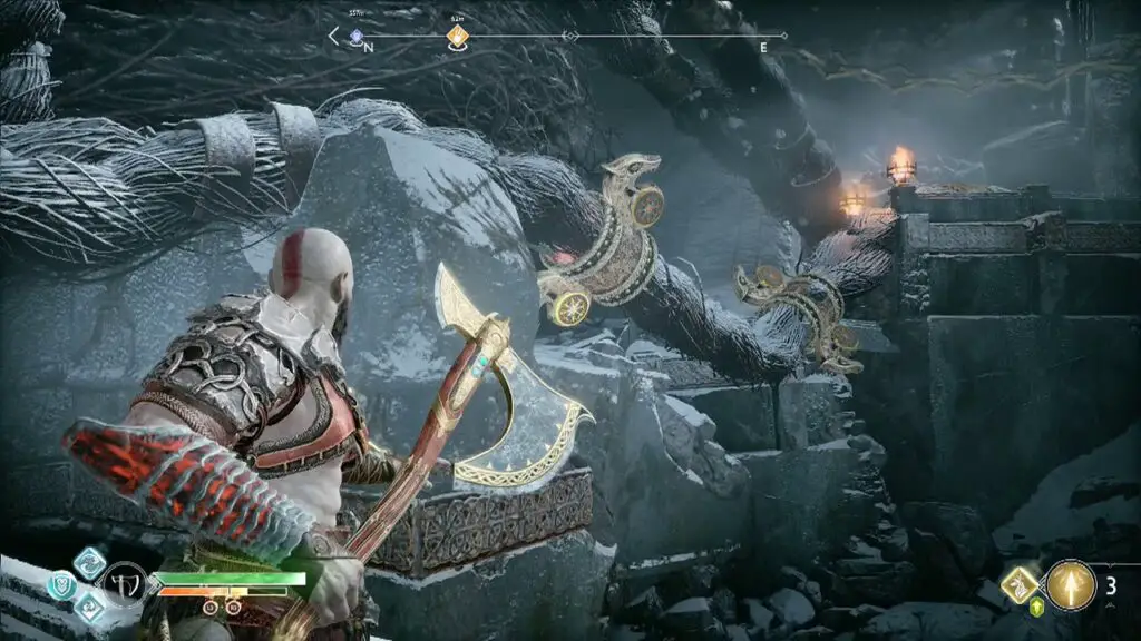 God of War : How To Find A Way To The Hammer’s Head?