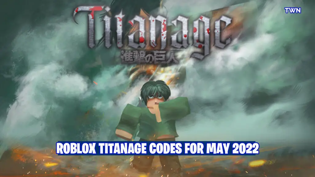 Roblox Titanage codes For May 2022