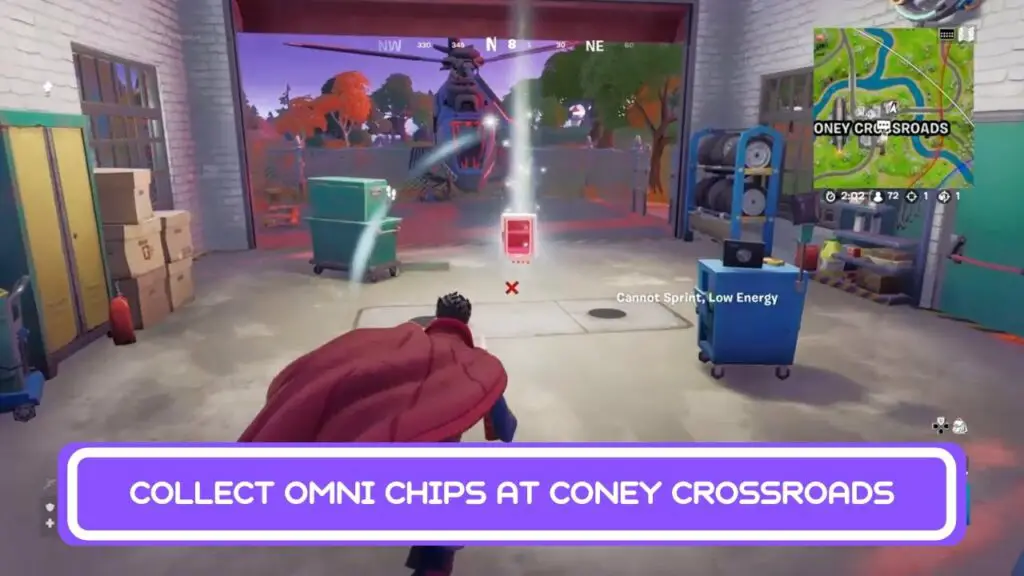 Fortnite Season 2 Chapter 3: How To Find Omni Chips At Coney Crossroads?