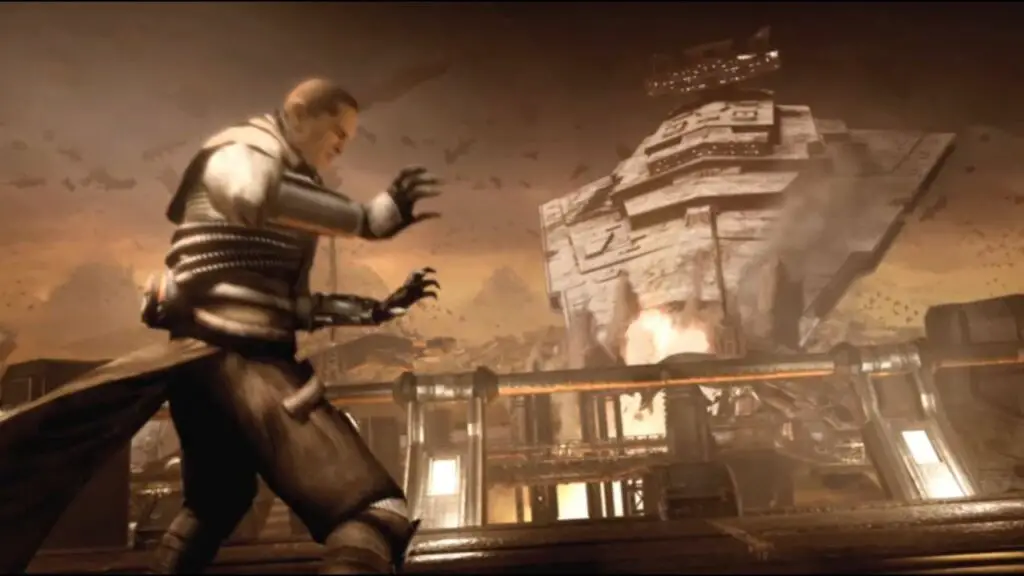 Star Wars The Force Unleashed: How To Take Down The Star Destroyer?