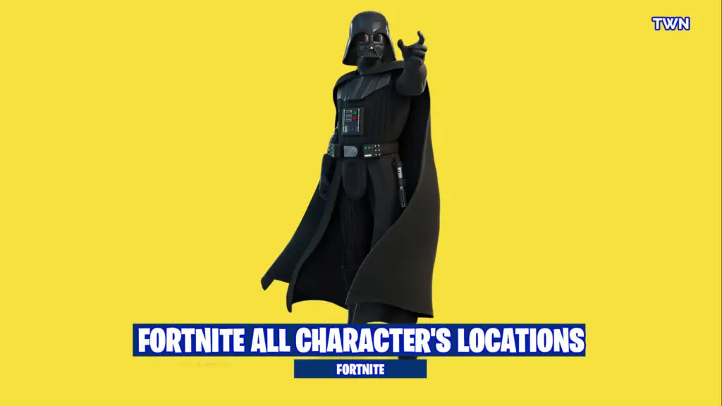 Fortnite All Character's locations