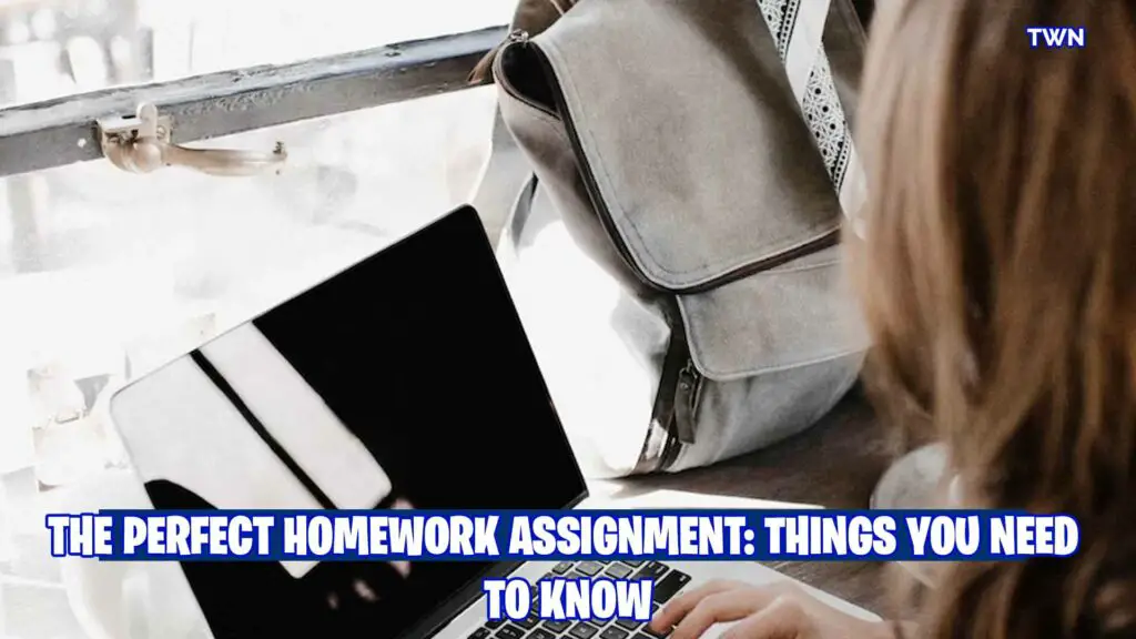 The Perfect Homework Assignment- Things You Need to Know