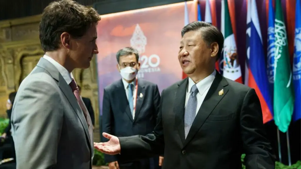 Chinese President Xi Jinping publicly criticises Justin Trudeau for alleged leaks