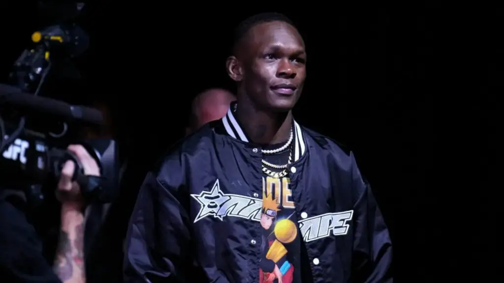 Israel Adesanya of the UFC was taken into custody at JFK Airport for possession of metal knuckles