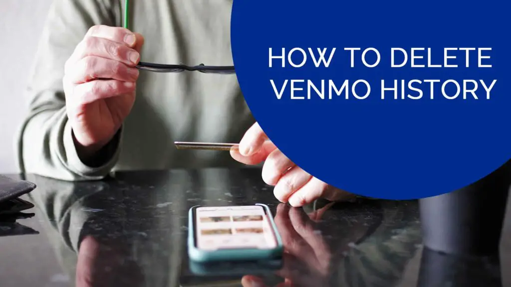how to delete venmo history