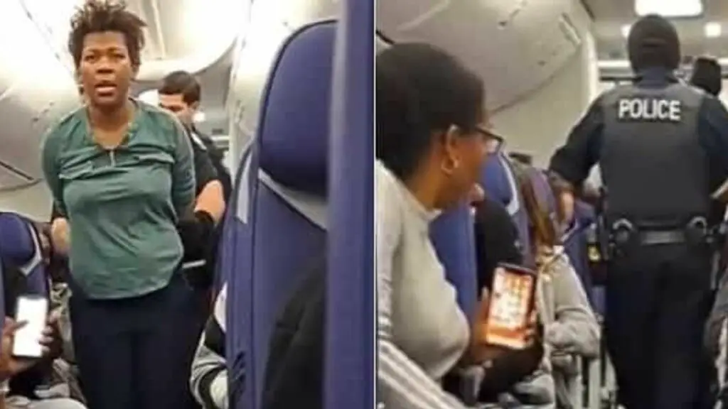 At 37,000 feet, a woman tried to open the plane door because "Jesus told her to"