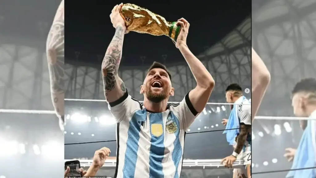 Messi's post after World Cup win is most-liked post by Sportsman