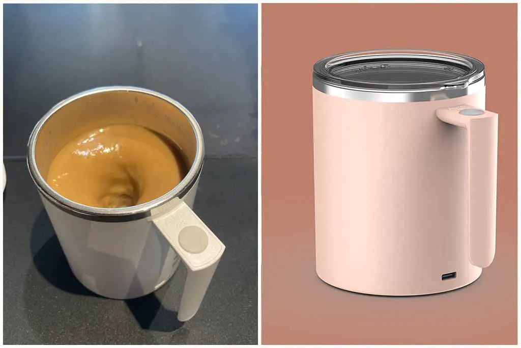 Self Stirring Mug, Automatic Magnetic Stirring Coffee Mug