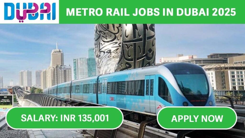 metro rail job dubai site engineer