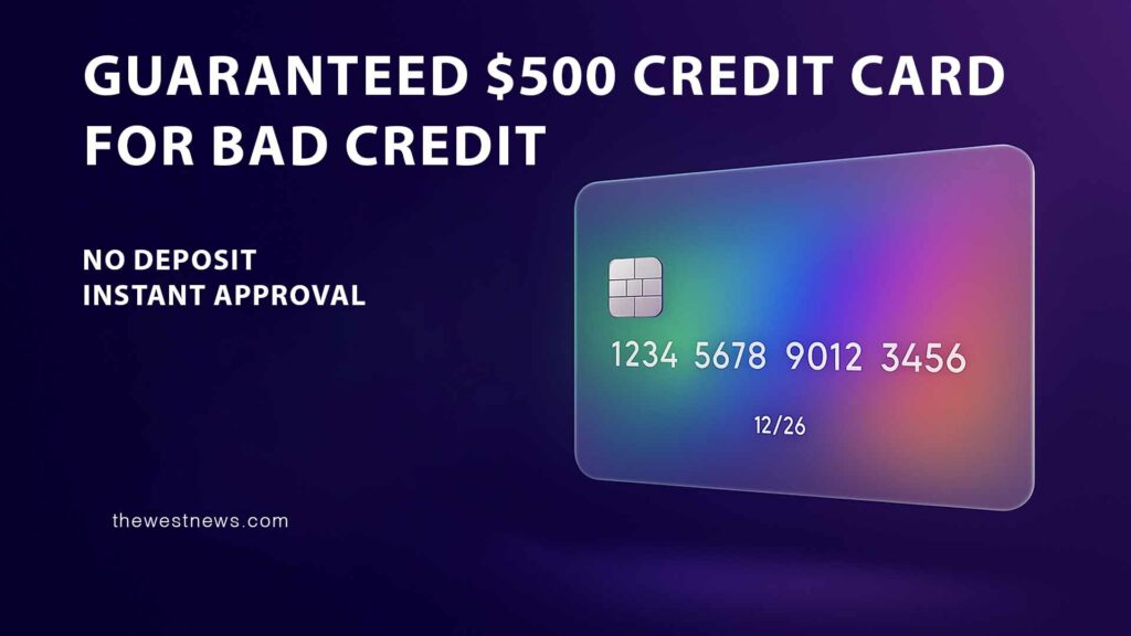Guaranteed $500 Credit Card for Bad Credit No Deposit Instant Approval