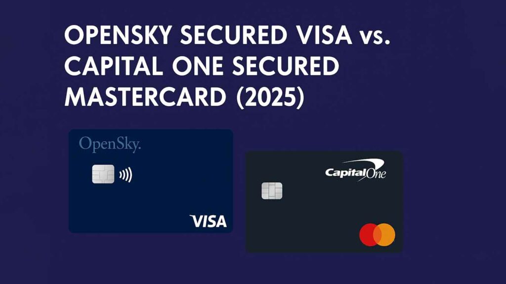 OpenSky Secured Visa vs. Capital One Secured Mastercard (2025)