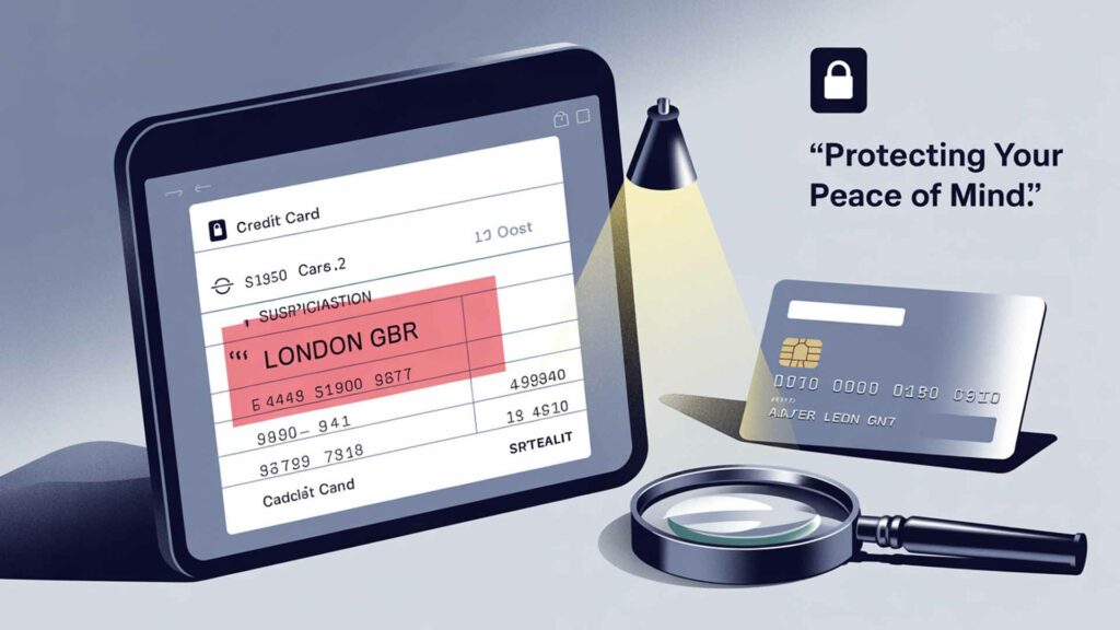 london gbr credit card charge