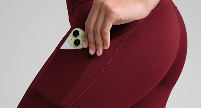 Keep Essentials Close: Phone, cards and key Storage. Move with freedom