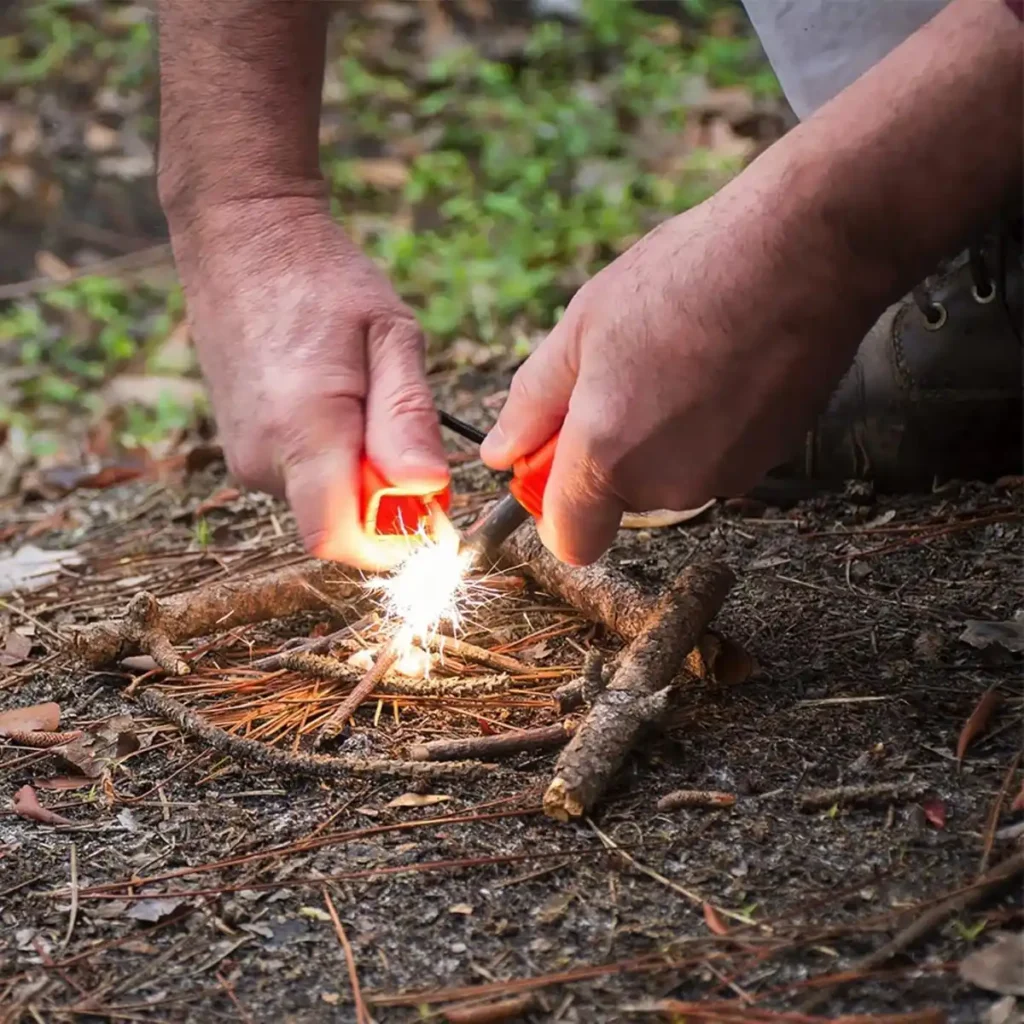 ust StrikeForce Fire Starter with Tinder, Durable Construction