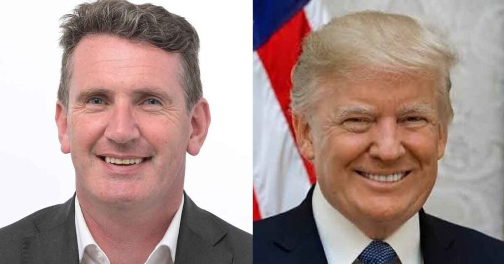 Aodhán Ó Ríordáin MEP and Donald trump